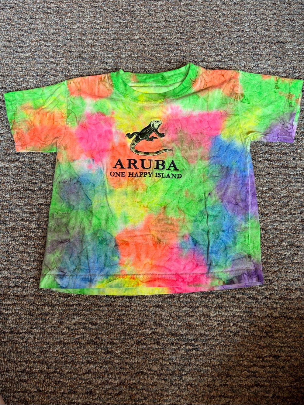 Tie-Dye Kids T-Shirt - Vibrant Multicolor